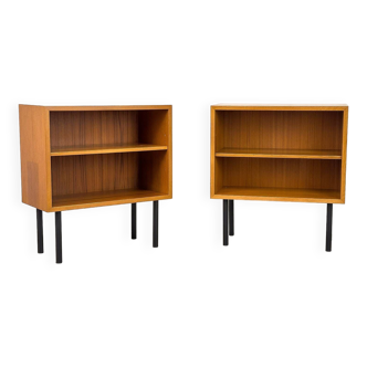 Danish Teak Nightstands from Omann Jun, 1960s, Set of 2