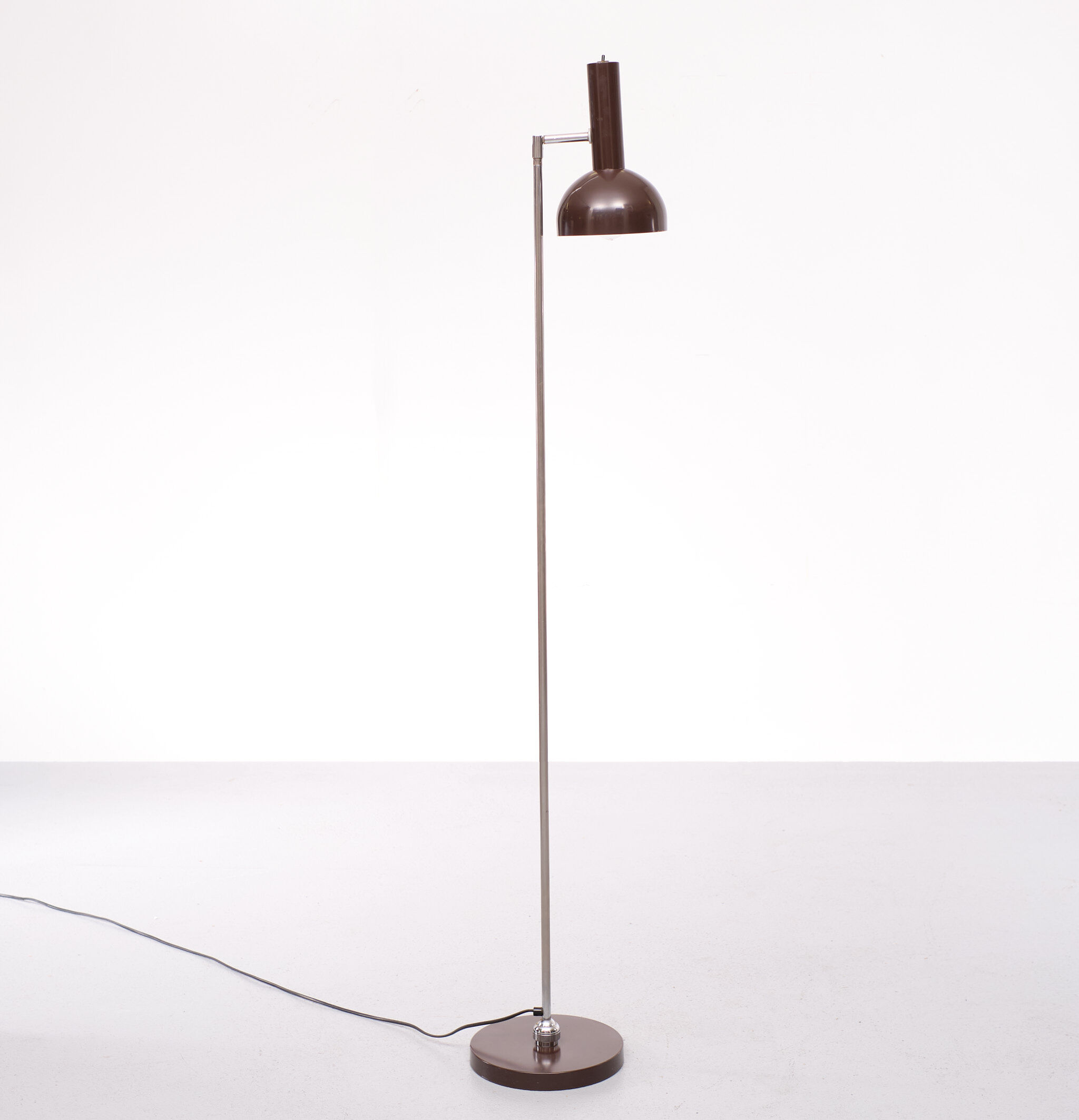 Hala Zeist Bal in Socket Floorlamp H Busquet Dutch, 1960s