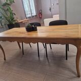 Louis XV style farmhouse table