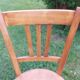 6 sanded bistro chairs