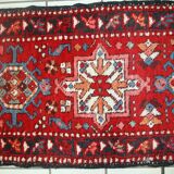 Tapis Couloir Vintage Karajeh du Moyen-Orient, Années 1960, Élégance et Aut
