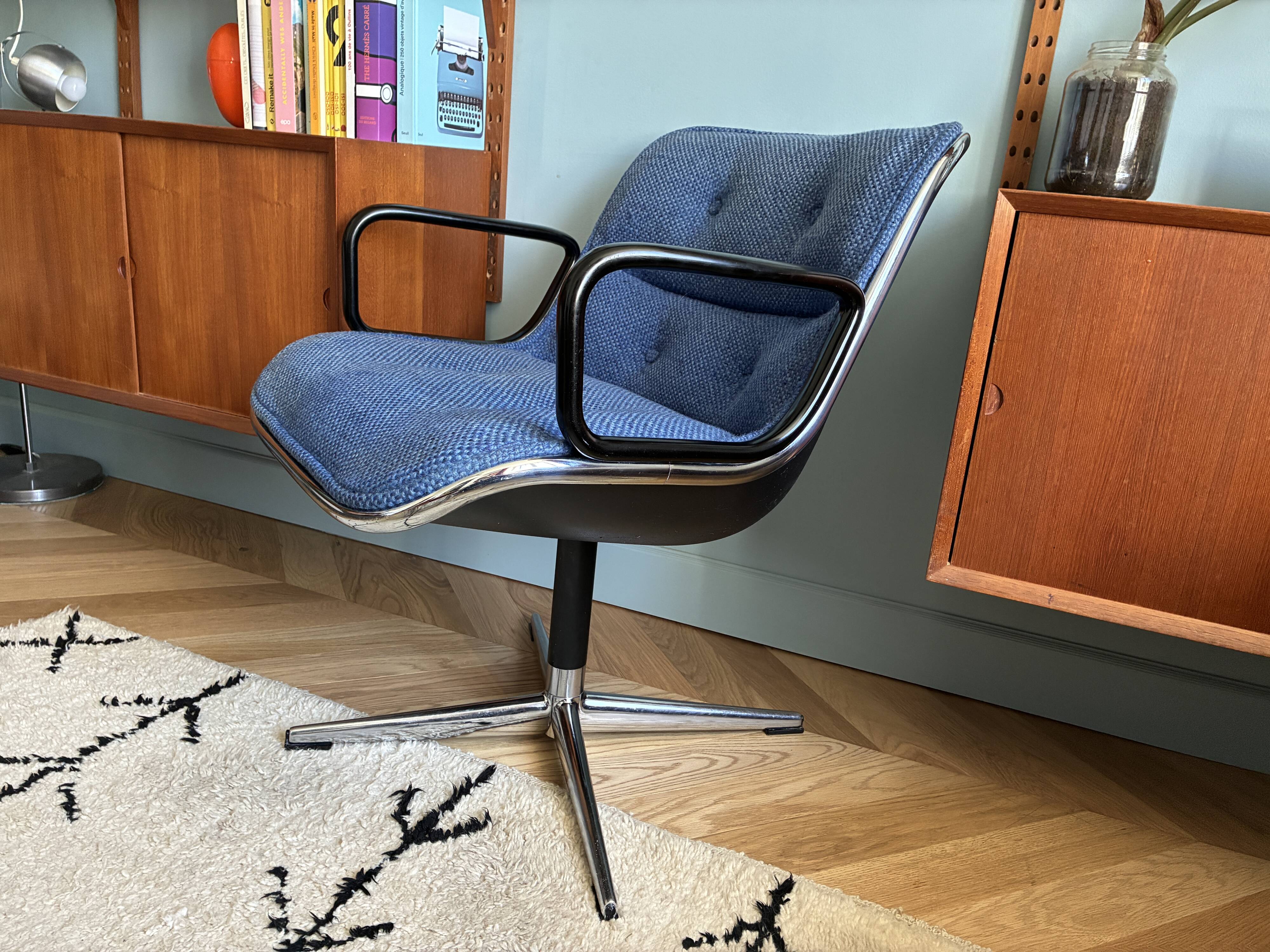 Fauteuil Charles Pollock pour Knoll International