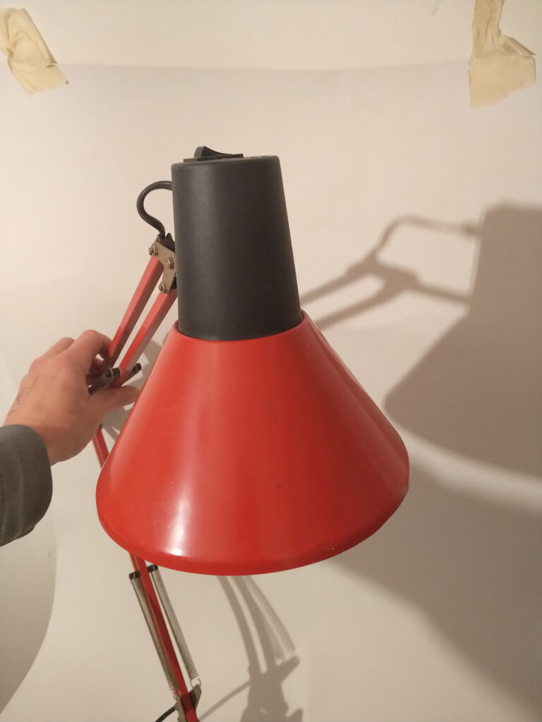Red architects lamp