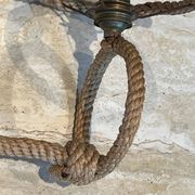 Paire d'appliques en corde d'Audoux Minet