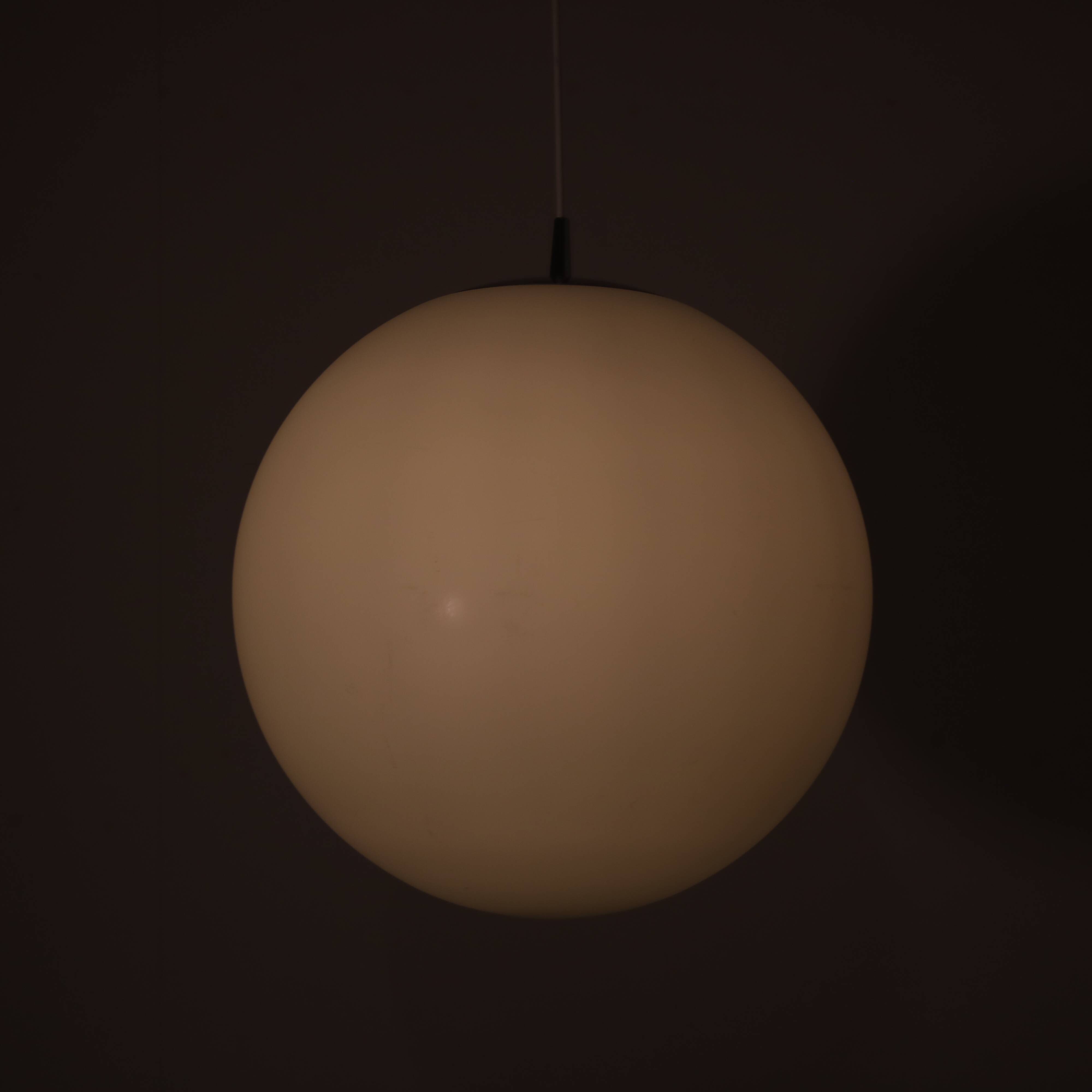 1960s Large round hanging lamp by Peill & Putzler, Germany