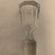 Old carafe with Baccarat 20th Mirabeau model cap
