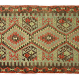 Anatolian handmade kilim rug 310 cm x 160 cm