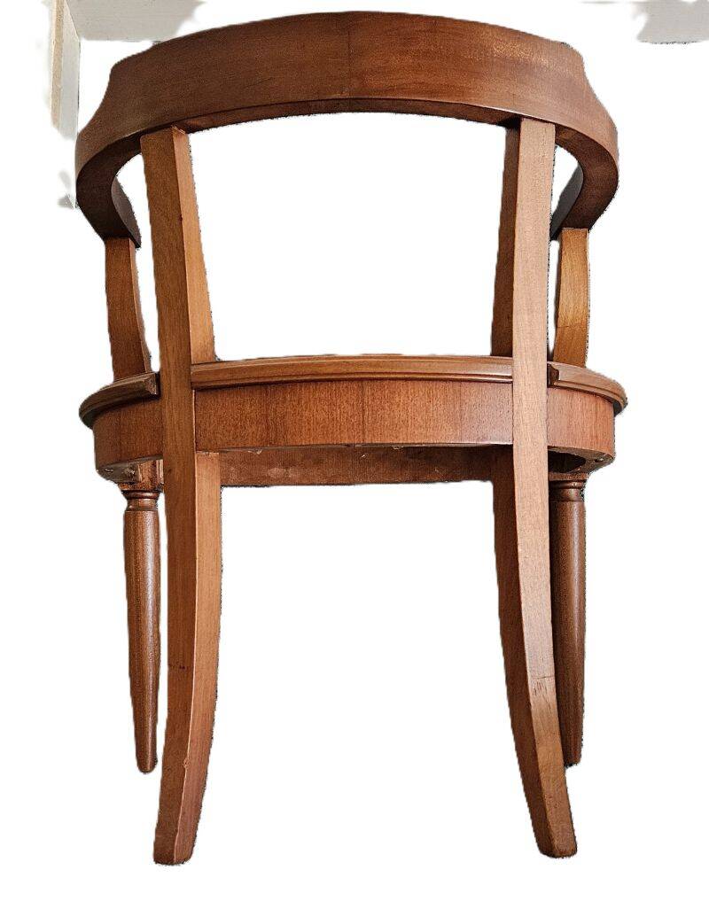 Fauteuil Gondole Assise Cannée