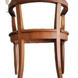 Fauteuil Gondole Assise Cannée