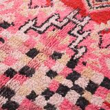 Vintage Handmade Boujaad Rug 156 x 293 cm - Berber rug - Moroccan wool rug