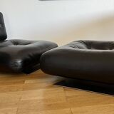 Lounge Alta low and its ottoman By Oscar Niemeyer for international furniture -