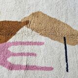 Handmade Berber rug in pure wool 2.5x1.5 m