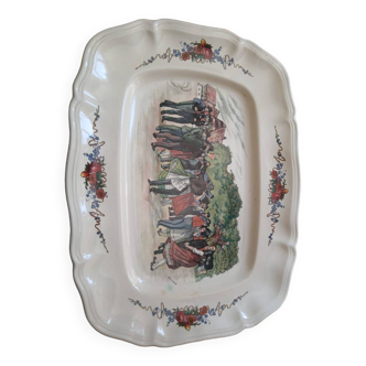 Obernai rectangular dish