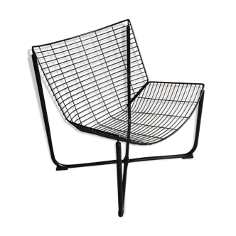 Fauteuil grillagé Jarpen de Niels Gammelgaard pour Ikea