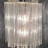 Murano Glass Tronchi Sconces Set of 8 1970’s