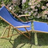 Chilean with armrest and wooden footrest