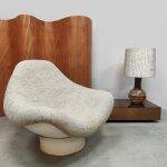 Vintage Space Age Rodica Easy Chair Mario Brunu Comfort 1968