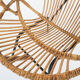 Rohe Noordwolde rattan lounge chair, The Netherlands 1950's
