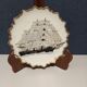 Decorative sailboat plate