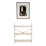 3-shelf bookcase, France 1950