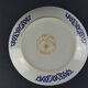 Set of 5 large Taous porcelain plates, Morocco, vintage