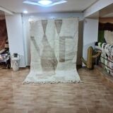 Traditional handmade Beni Ouarin rug size 150 x 250 cm