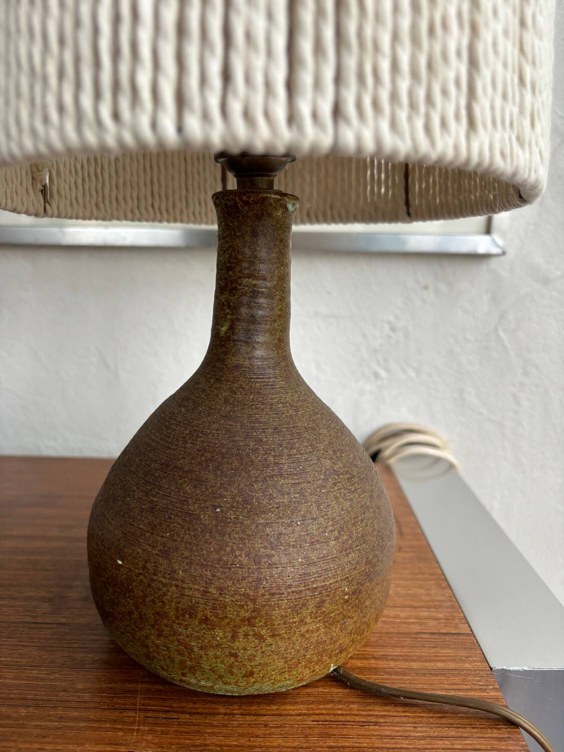 Vintage sandstone lamp