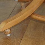 Portemanteau porte-parapluie BAUMANN clair tête olive