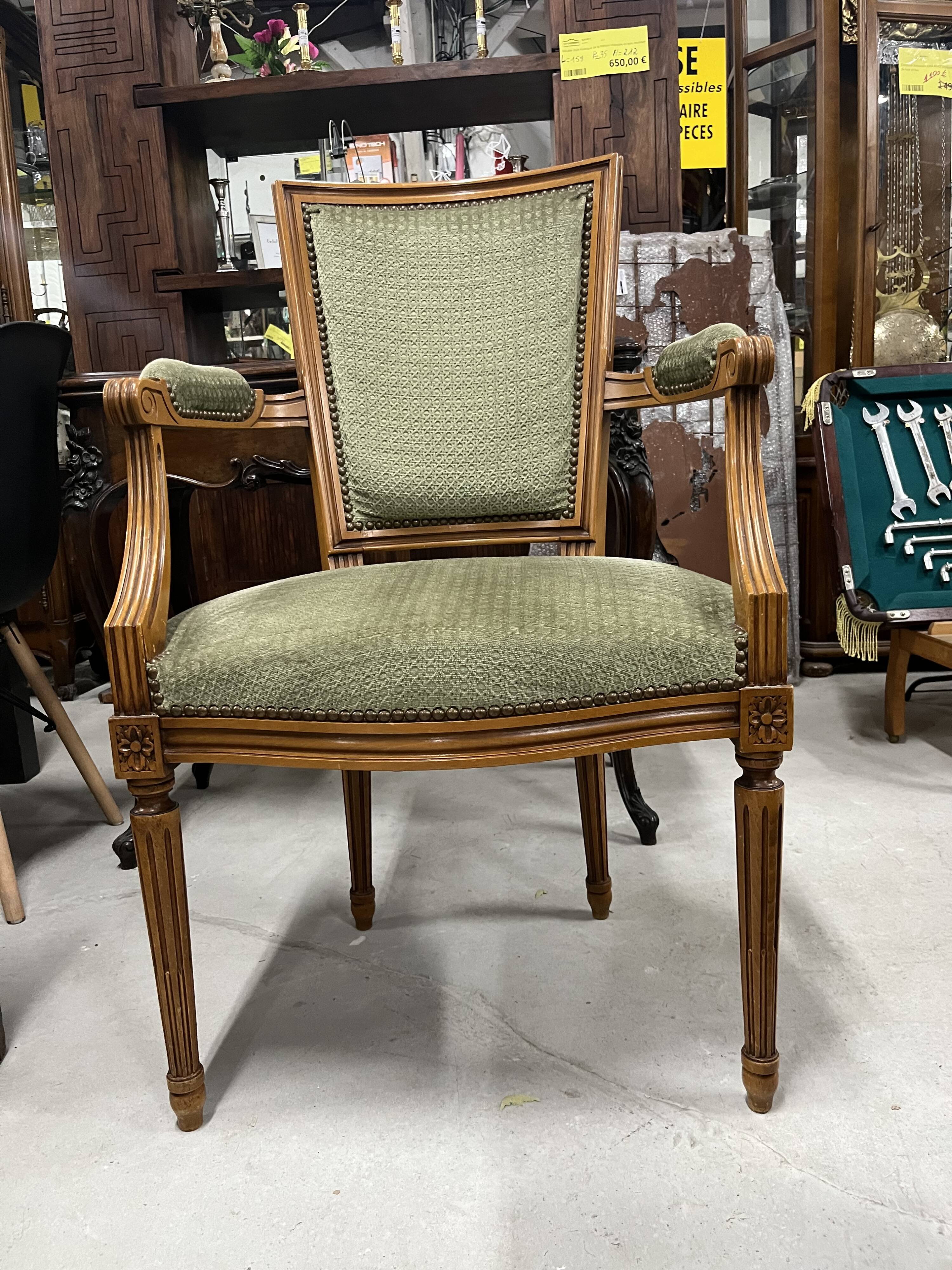 Louis XVI style armchair