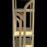 Bamboo & rattan shelf Italy 1970