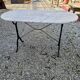 Table de bistrot marbre