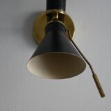 Applique murale italienne en laiton des années 1950 – Modèle 131 de Gino Sarfatti Arteluce - Design