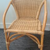 Rattan children's chair