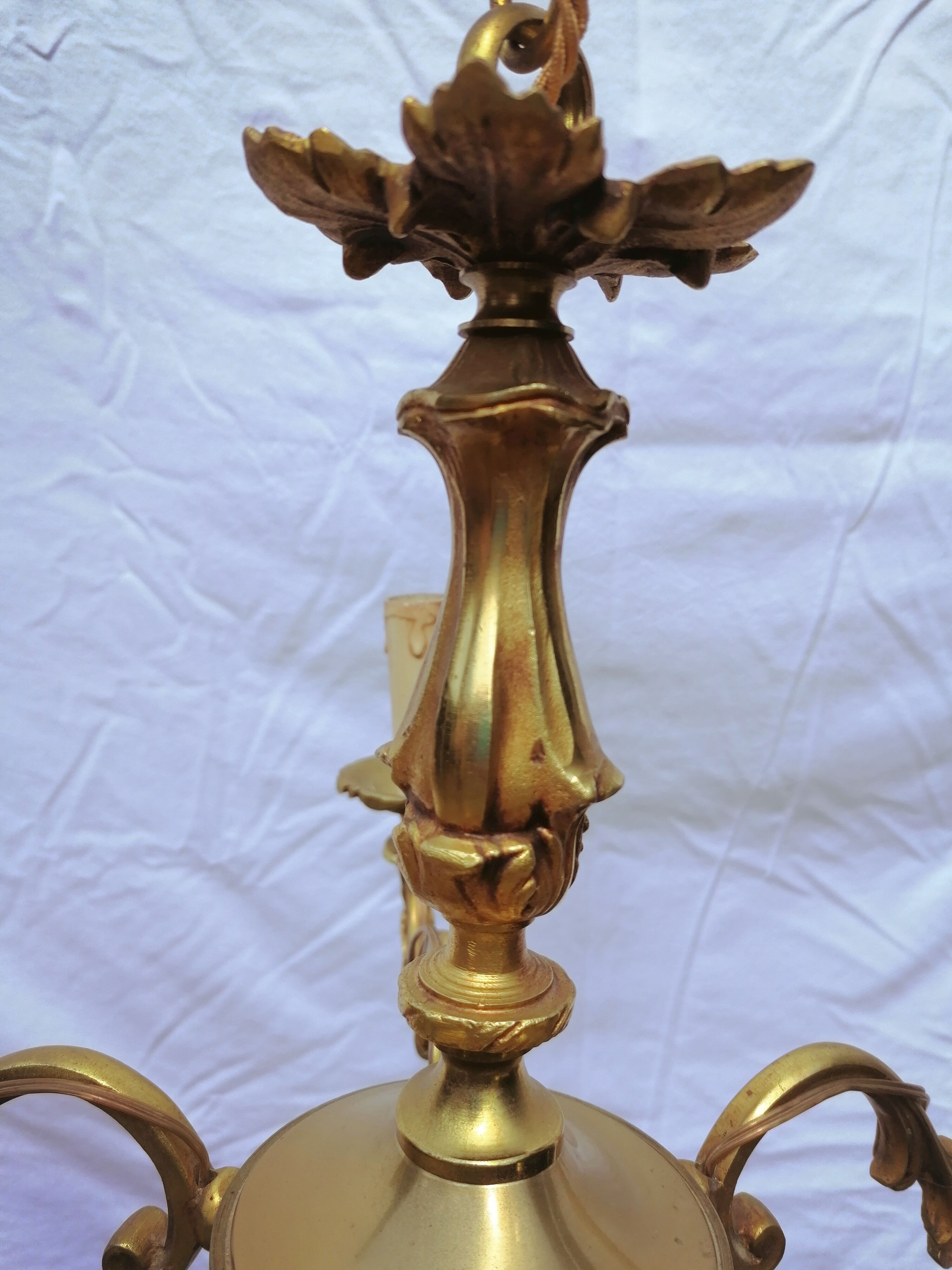 Bronze chandelier