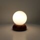 Vintage opaline ball lamp from the 80s