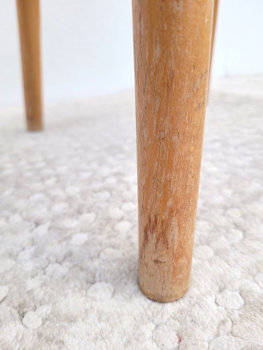 Curved wooden caned bistro chair ZPM