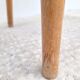Curved wooden caned bistro chair ZPM