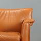 Vintage B&B armchairs Laurianetta design by Afra and Tobia Scarpa from the 1980s.