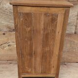 Old bedside table with 4 drawers in Burmese teak