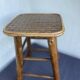 Chestnut and bamboo stool