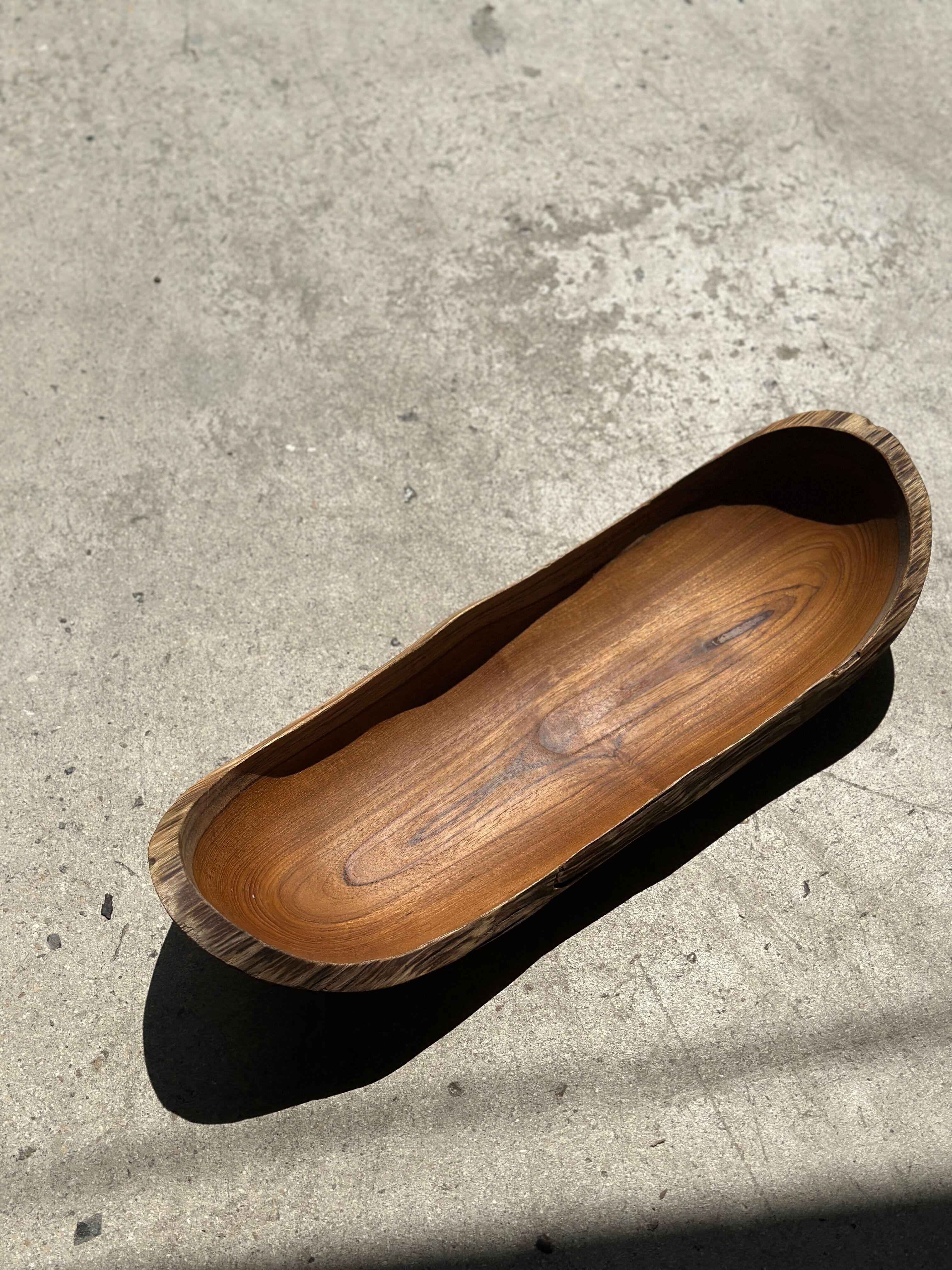 Organic monoxyl teak cut L:50cm