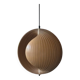 Spherical suspension, wooden slats, 1970