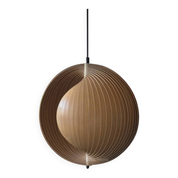 Spherical suspension, wooden slats, 1970