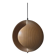 Spherical suspension, wooden slats, 1970