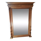 Henry II style overmantel mirror