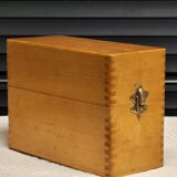 "Vintage" index card boxes