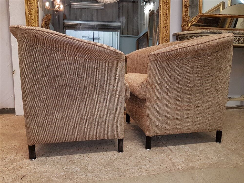 Pair of "Aura" armchairs by Paolo Piva published by Wittmann