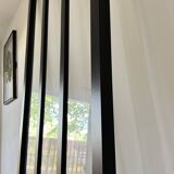 Industrial-style glass roof 240cmx83cm with adjustable feet