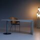 Sculptural floor lamp by Angelo Brotto for Esperia