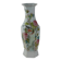 Antique hexagonal baluster vase in glazed porcelain, China, 1910-1920